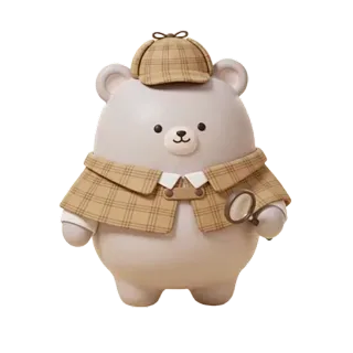 Snoop the bear: Saying hi